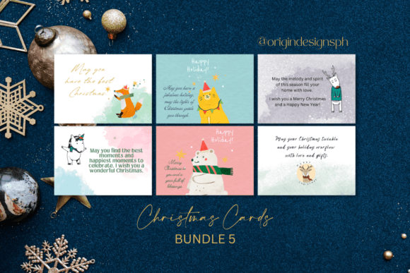Christmas Cards-Printable 5: Crafting Illustrations