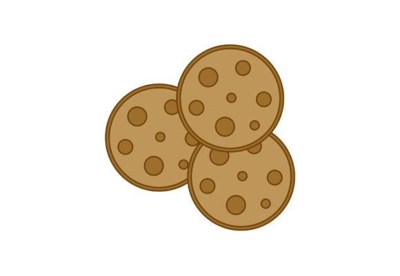 Cookie Snack Christmas Food Art Illustrations