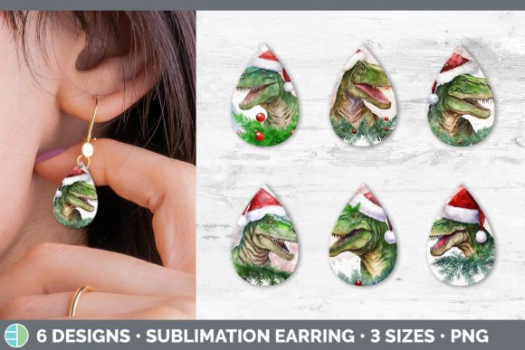 Dinosaur Christmas Earring Su: Illustrations Review