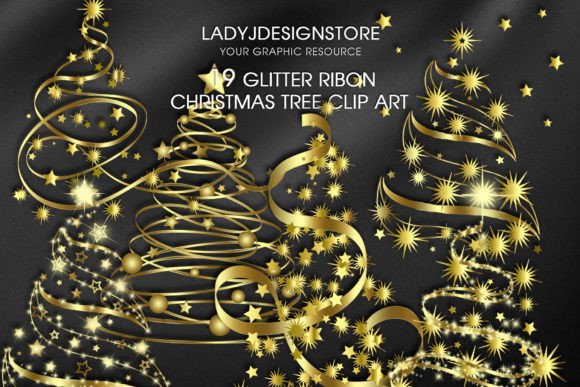 Gold Ribbon Sparkle Christmas Tree: A Designer’s Review