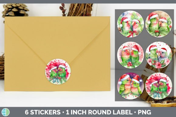 Lovebirds Christmas Stickers: A Designer’s Review