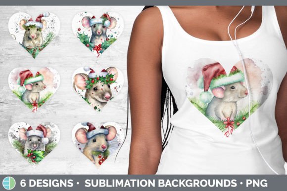 Reviewing Christmas Mouse Hearts Clipart Sublima