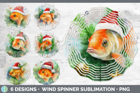 Santa Goldfish Christmas Wind Spinner: A Designer’s Review