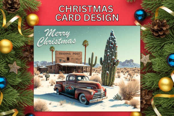 Southwest Style Christmas Card Design Review